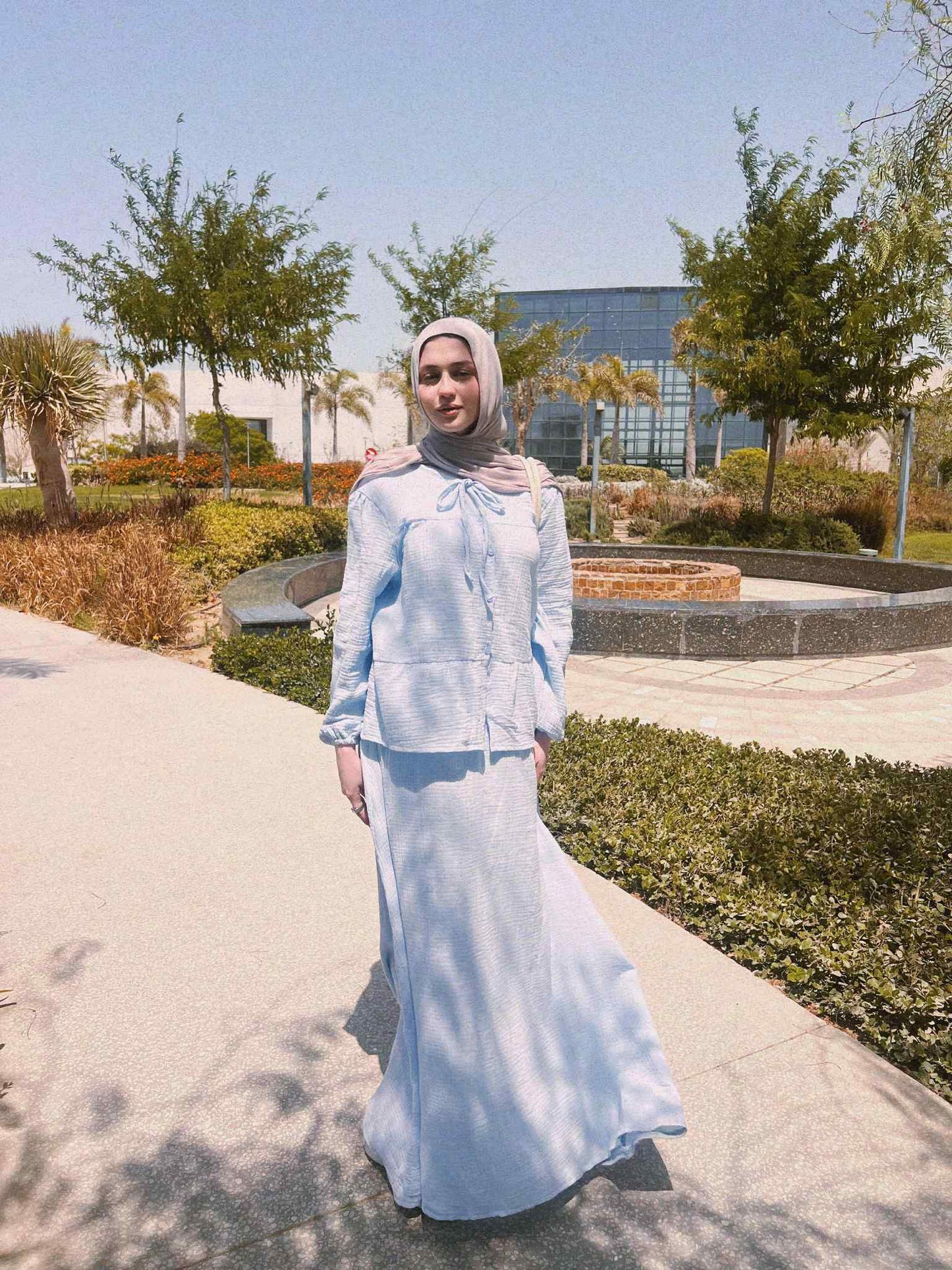 Ruba Set in Baby Blue