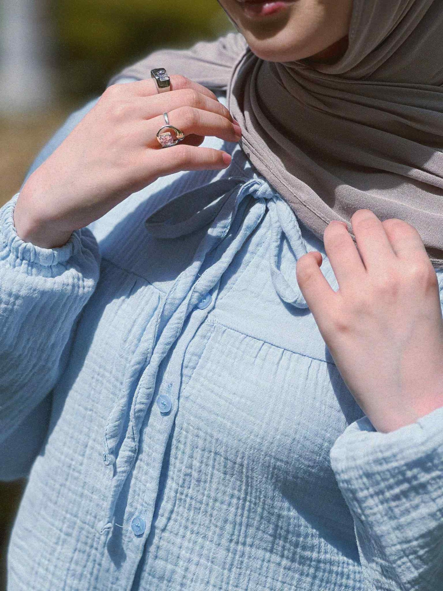 Ruba Set in Baby Blue