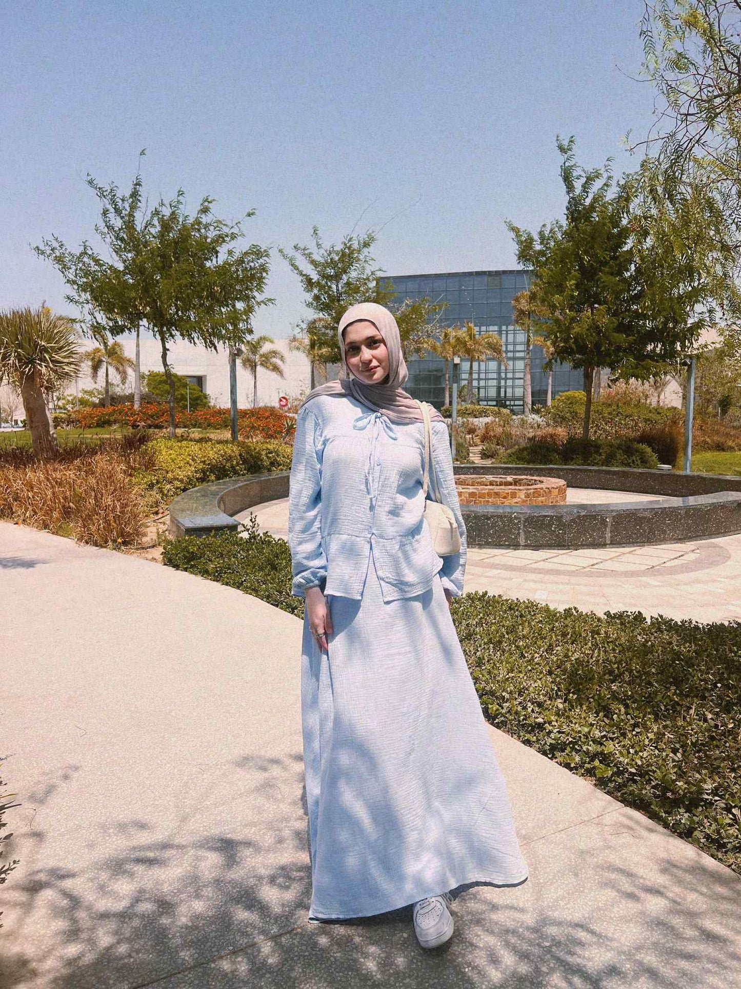Ruba Set in Baby Blue