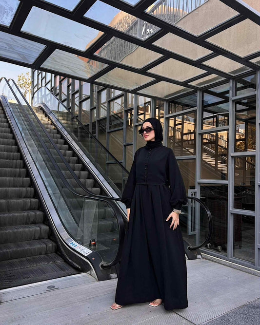 Two Pieces Abaya