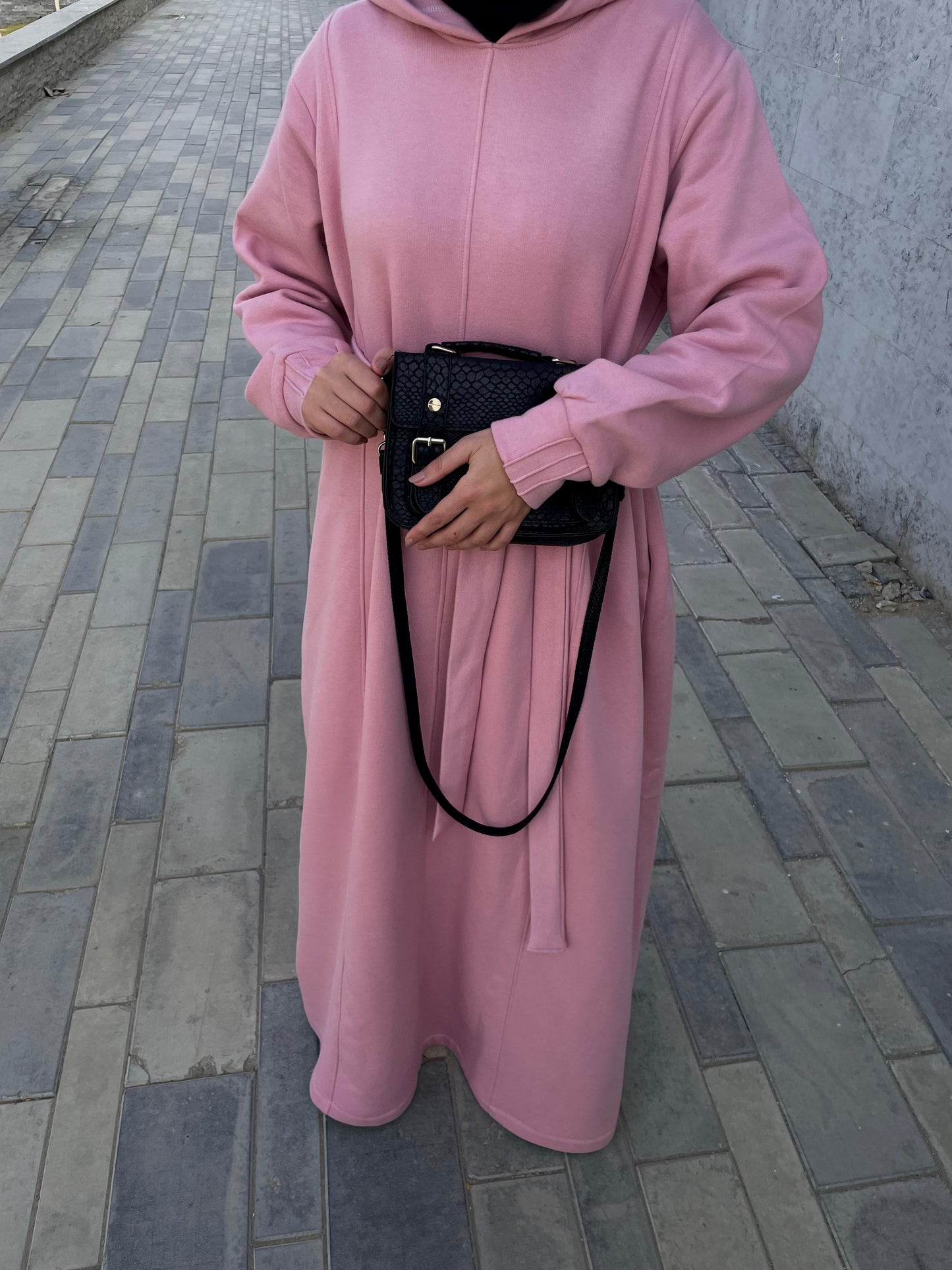 Longline Hoodie Dress